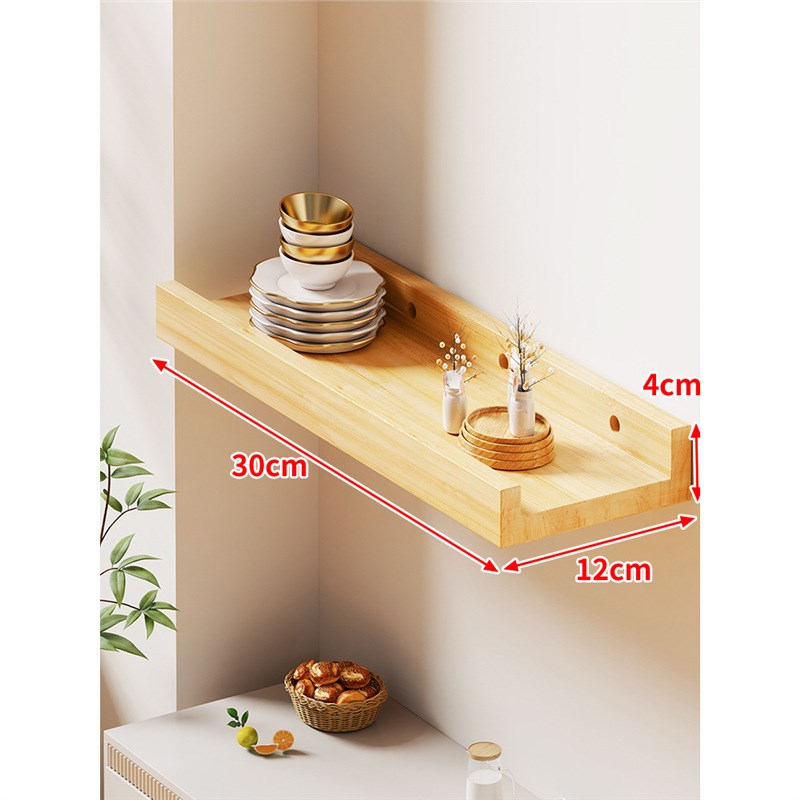 墙上置物架一字隔板展示架客厅壁挂搁板整理架简约墙面壁挂层板架