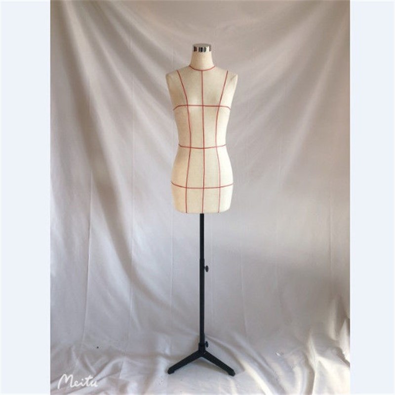 新手84码泡沫人台女立体裁剪人台模特道具可以插针立体剪裁