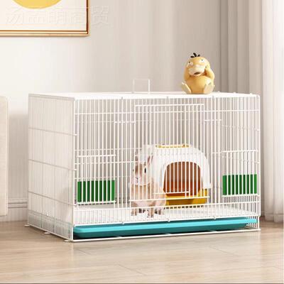 鸡兔子笼子FEA家用室内笼养兔专号用大荷兰猪豚鼠侏儒兔小兔兔窝
