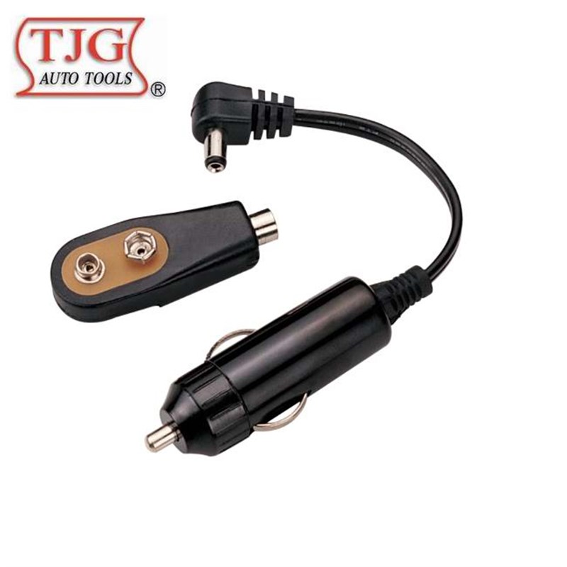 台湾TJG-N3140  汽车电脑继电器  点烟器转9V电池转接头 电脑供电