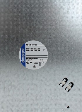 全新正品ebmpapst风机 RG125-19/56 20W 通力电梯MX10主机风扇