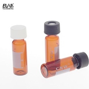 4mL棕色进样瓶 45mm100只 带刻度书写 CNW棕色螺纹口4mL样品瓶