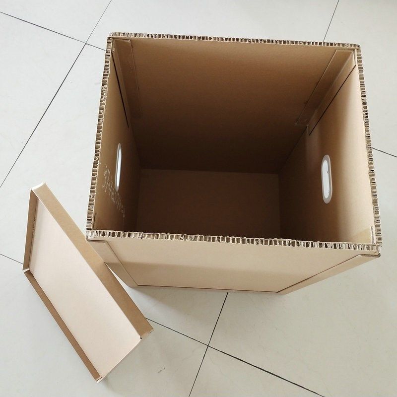 厂家供应快递物流蜂窝纸箱 加厚打包纸箱 高强度蜂窝纸箱定