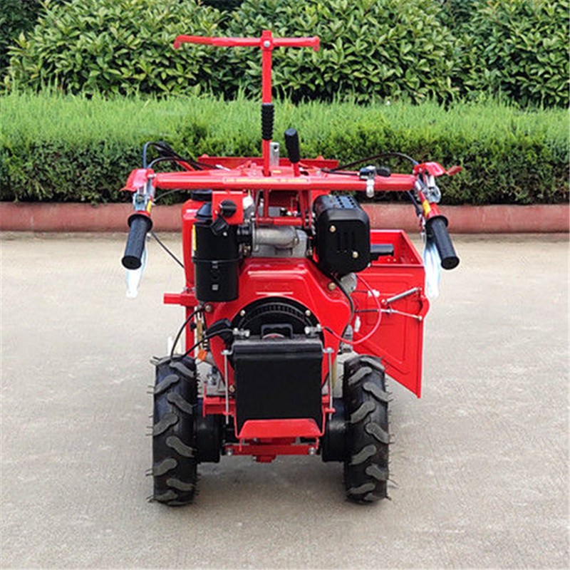 小型柴油苞米收获机易启动手扶前置式玉米收获机单行玉米收割机械