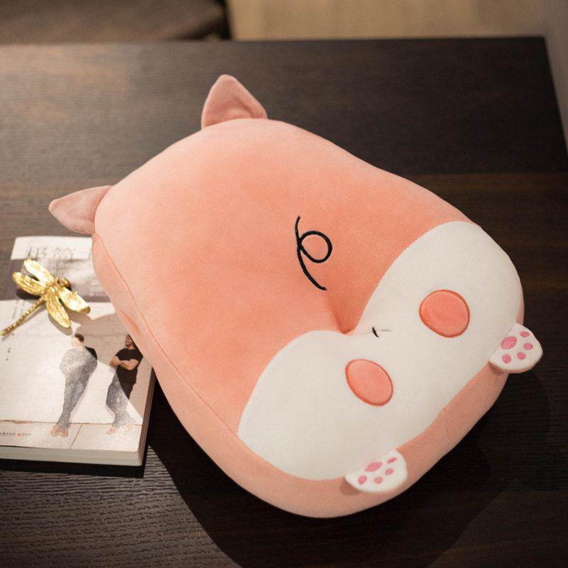 创意动物屁股午睡枕便携公室午睡学生桌上趴着睡觉抱枕布偶娃娃