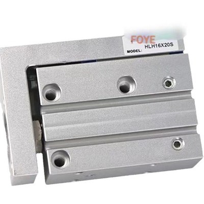 FOYE精密滑台气缸HLH6/HLH10/HLH16/HLH20x5x10x15x20x30x40x50
