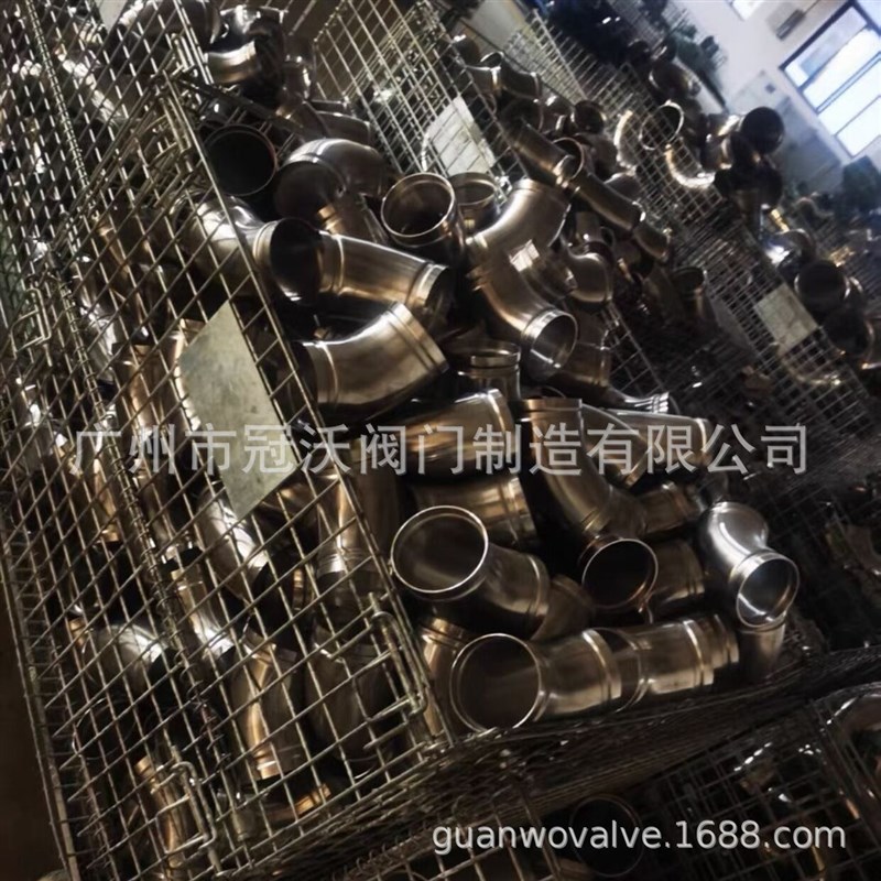 304/316L不锈钢管件沟槽式法兰转换接头 沟槽卡箍活套平焊法兰盘