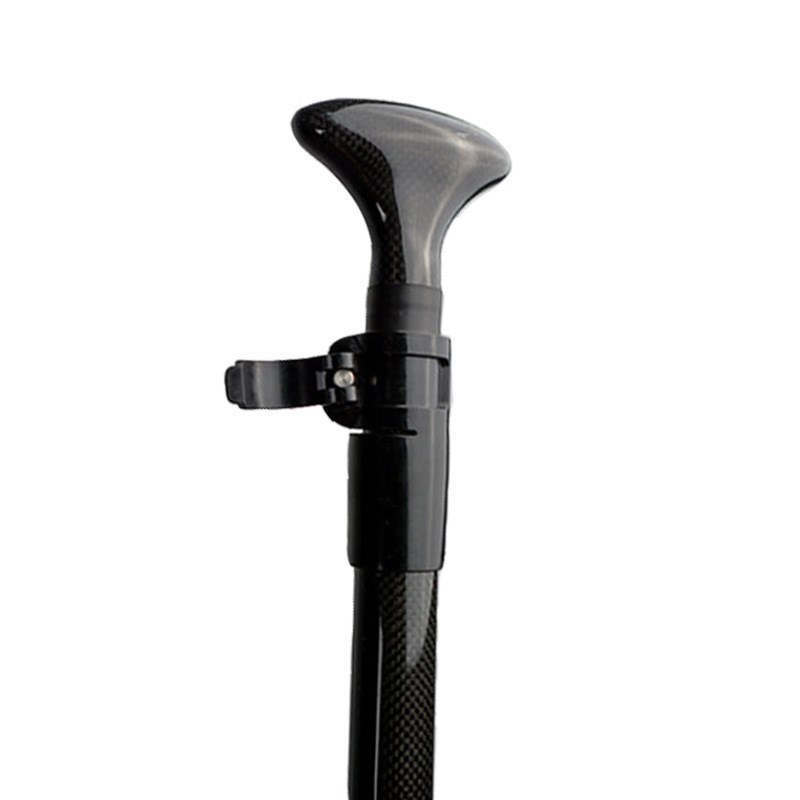 冲浪板站立式划水板桨可调节三段式伸缩半碳纤维单头桨三节SUP桨