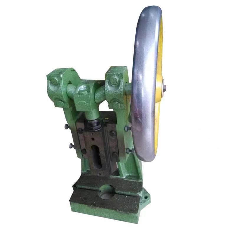 闽泰圆盘手动压力机JG-60/JG-100台式冲床重型冲孔机曲轴手啤机