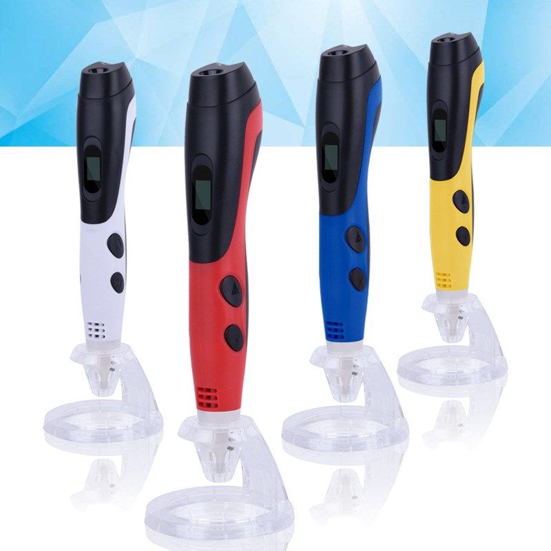 跨境热款3D打印笔六代低温3D打印笔创意立体绘画儿童礼品