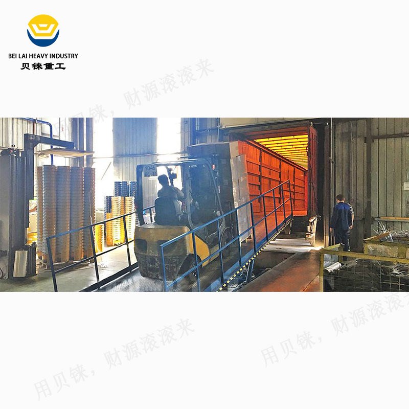 固定式登车桥液压倾斜坡道叉车上下货调节板6吨8吨集装箱卸货平台