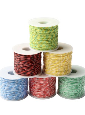 AFRS250航空导线PTFE四氟薄膜绕包双绞线镀银高温线AFR-250特细软