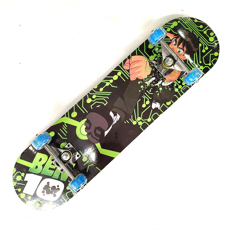 31寸滑板公路成人刷街枫木四轮初学者儿童双翘板凹板