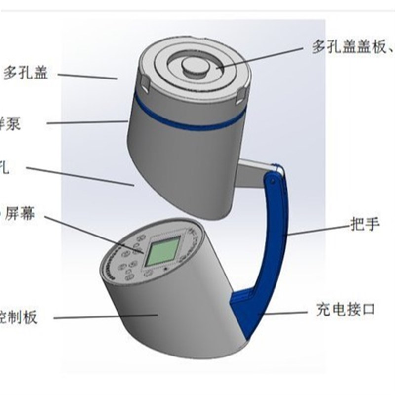 路博浮游空气尘菌采样器 LB-2113型多孔吸入式 符合国标