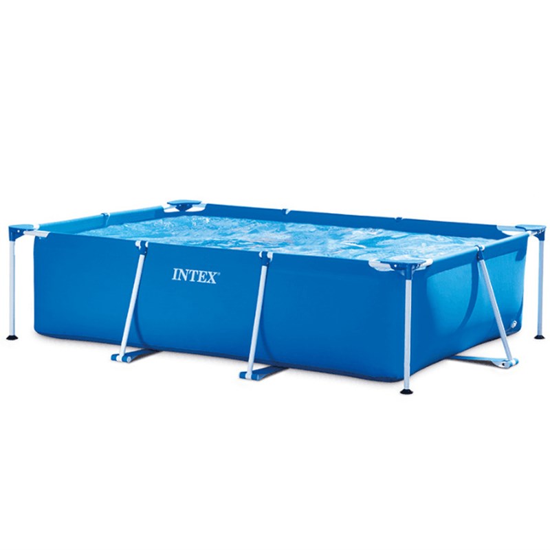 INTEX28272支架游泳池长方型框架 儿童 戏水水池 金属管架 鱼池