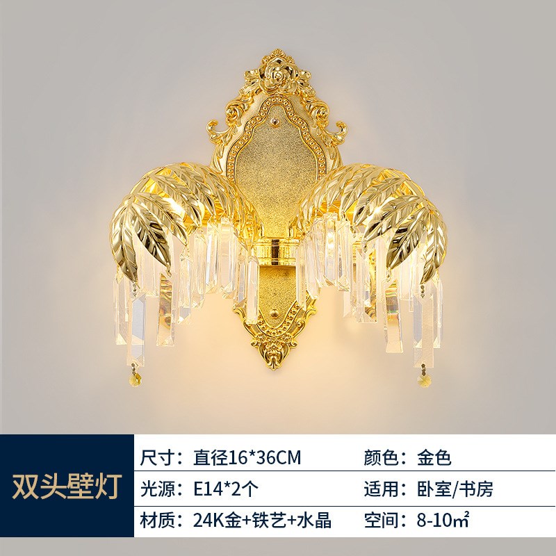 欧式水晶大吊灯复式楼别墅客厅吊灯简约挑空酒店大堂水晶灯