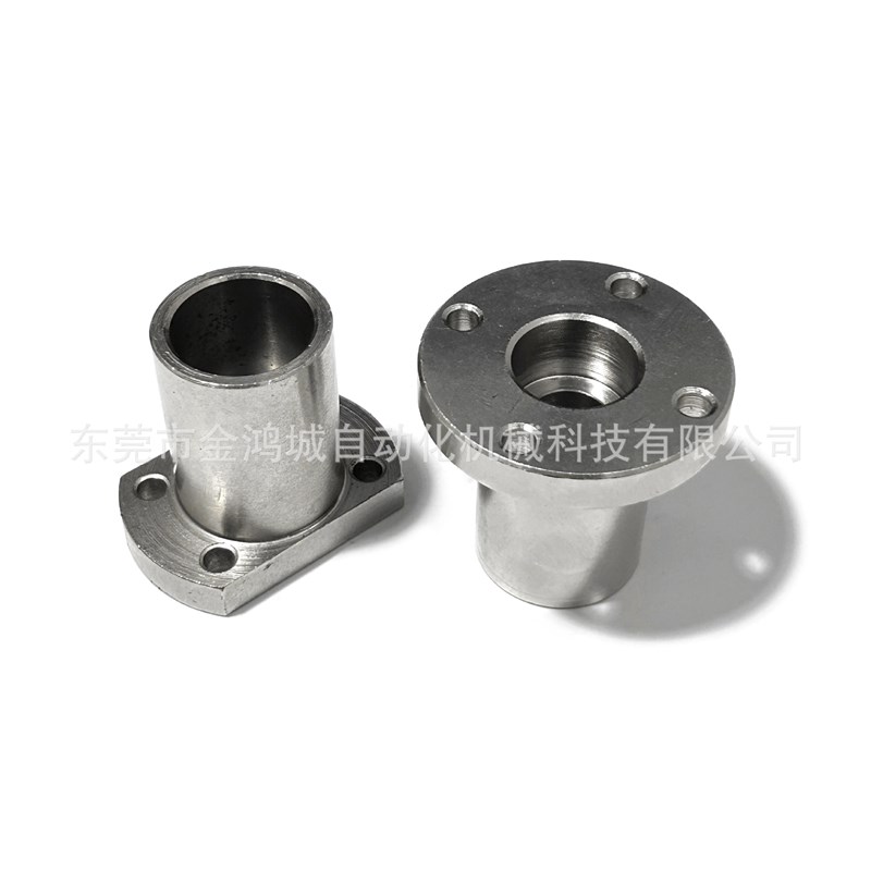 端部安装导向轴支座光轴固定底座STHXR STHXC 端面固定轴支架法兰