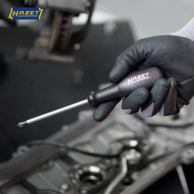 HAZET螺丝刀德国进口螺丝刀哈蔡特汽修4S店标配803系列黑色螺丝批