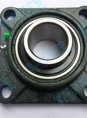 带铸造方形座.整套外球面轴承UCF204  轴壳F204 轴承UC204内孔20