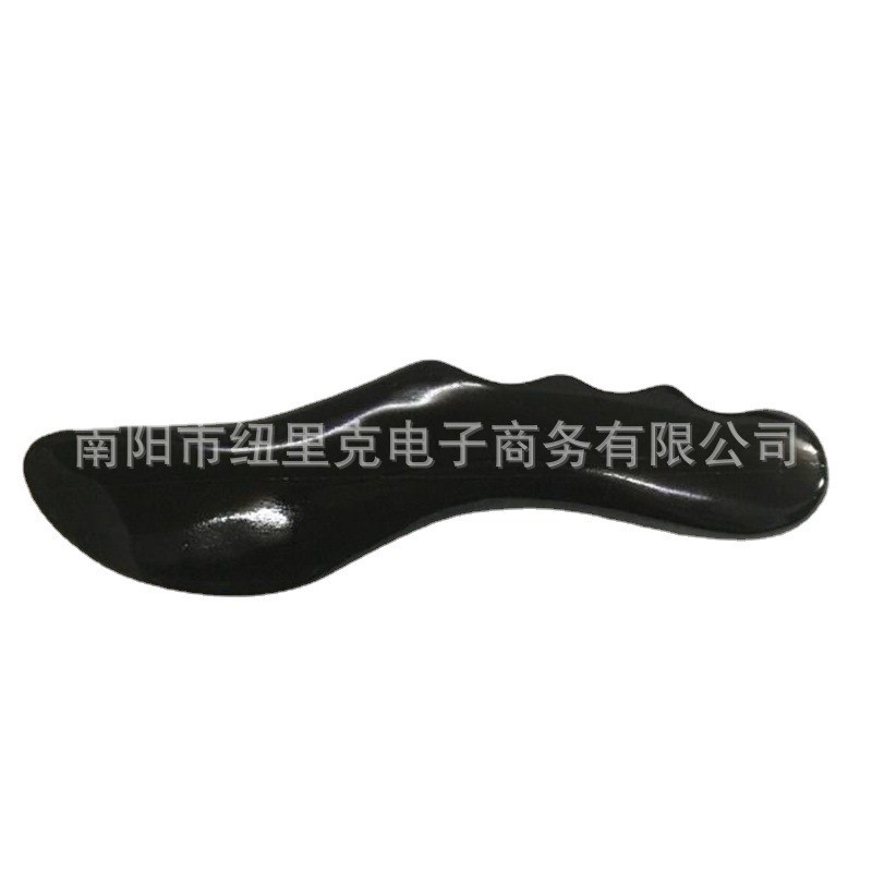 泗滨砭石刮痧板脚底按摩背部按摩刀形砭刮痧棒拨筋美容