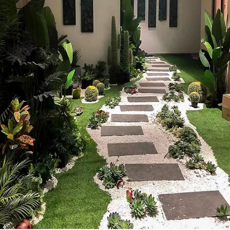 鹅卵石雨花石原石天然小石子鱼缸花盆鹅软石庭院装饰园艺五彩石头