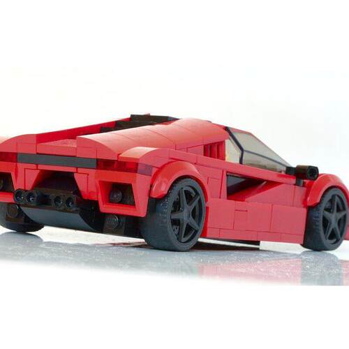 MOC-93056 LB基尼Countach LPI 800-4 260片 电子图纸 积木