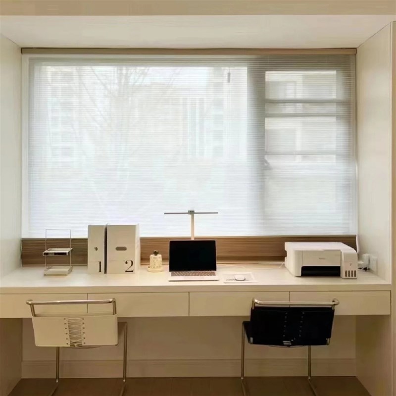 日夜蜂巢帘卧室蜂巢帘客厅全遮光半遮光成品百叶窗帘秋冬窗帘