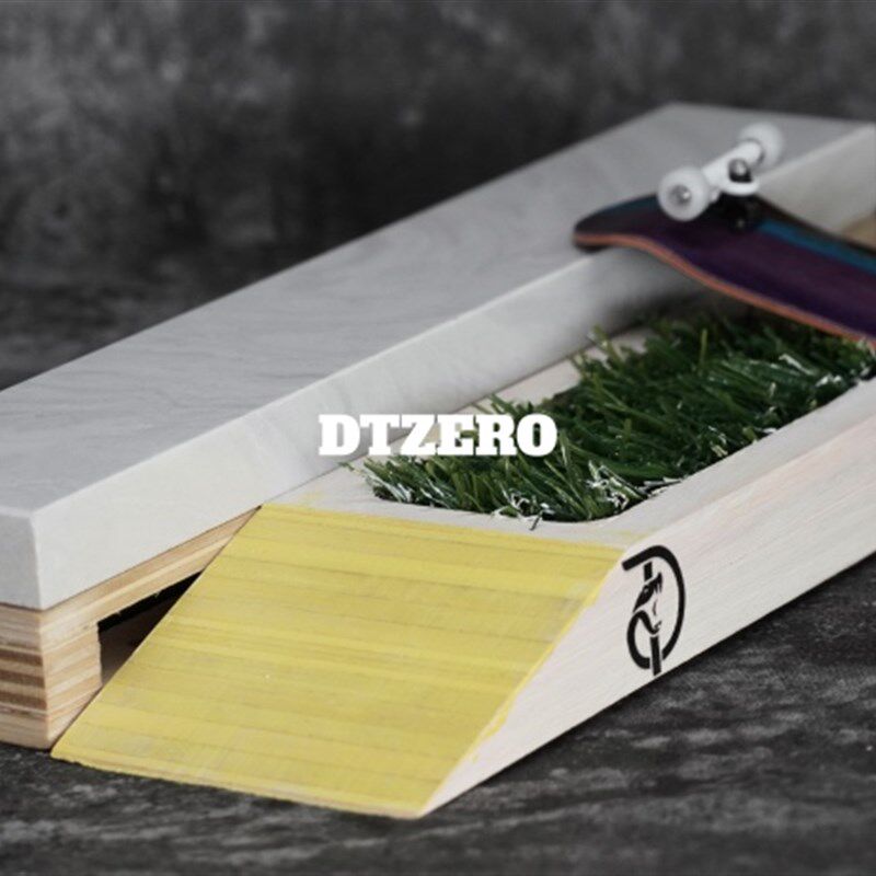 DZEO手指滑板道具大理石斜坡道具手指滑板道具