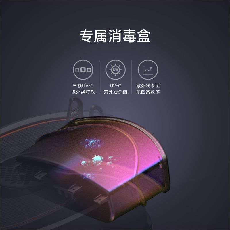 头盔医生摩托车头盔烘干机干燥器净化器紫外线除臭消毒杀菌除异味