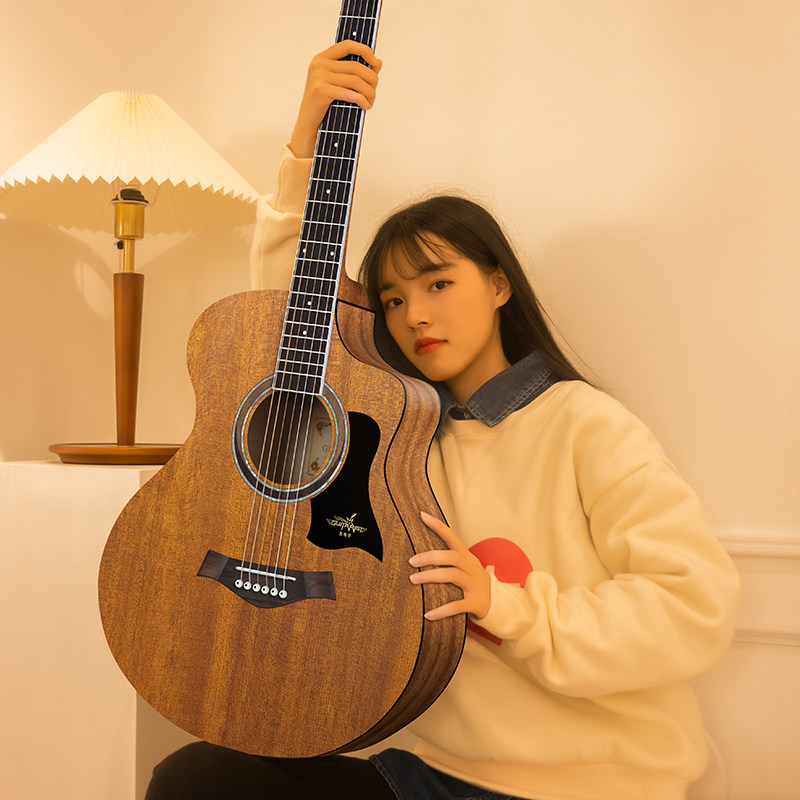 uii单板民谣入门吉他初学者男女生新手寸电箱木吉他,乐器/吉他/钢琴/配件,吉他-民谣吉他,淘宝优惠券,粉丝福利购,淘宝优惠卷