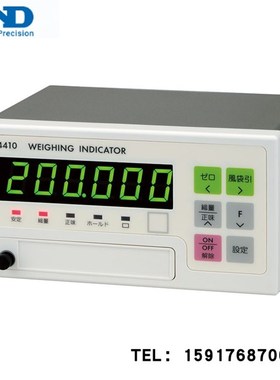日本AND称重指示器显示器AD-4410/AD-4408A/AD-4408C/AD-4407A