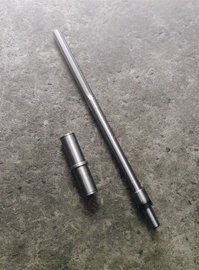 台钻配件Z512钻床主轴长363轴承档168花键4-17*5花键套长度100*25