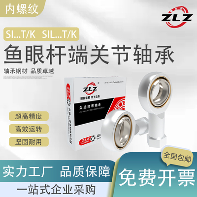 鱼眼杆端关节轴承内螺纹SI/SIL3 4 5 6 8 10 12 16 18 20 22 25 2