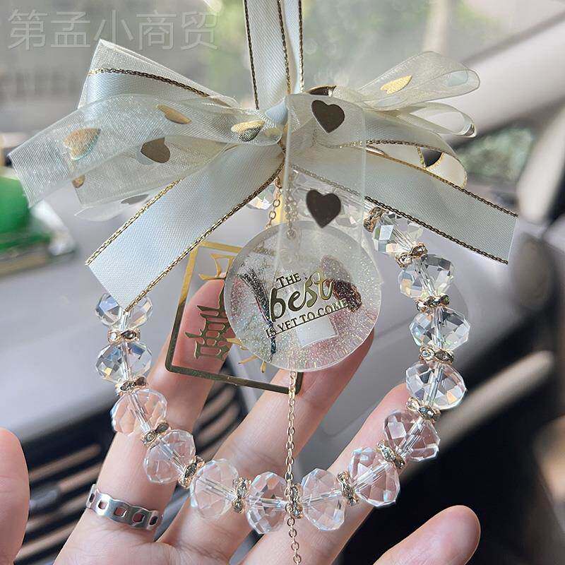 ILSY宝宝胎毛纪品车念脐带保存母挂乳牙水晶吊坠车饰胎发di乳y满