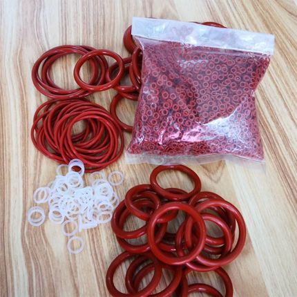 硅胶红 O型圈 内42.3/45/46.2/50/53/56/58/60/63/80/82.5*3.55mm