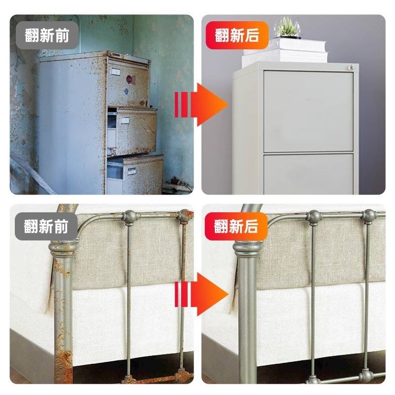 千居美RAL机械设备防腐漆金属防锈漆劳尔7035 7001 9002 9003油漆