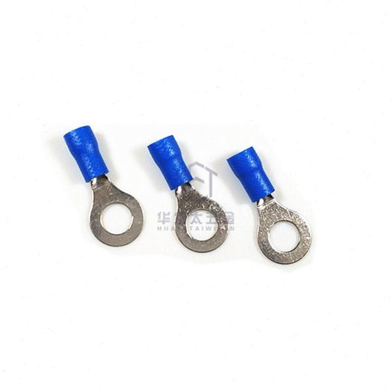 RV2-6圆形0型预绝缘冷压快速接线端子线耳线鼻子冷压端子线鼻