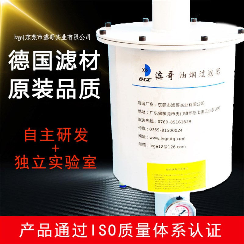 H70旋片真空泵德国玻纤滤纸油烟过滤器 不冒烟2H-70旋片泵过滤器