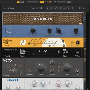 Guitar Rig 7 电吉他软件效果器 单块箱体编曲练琴套预设音色插件