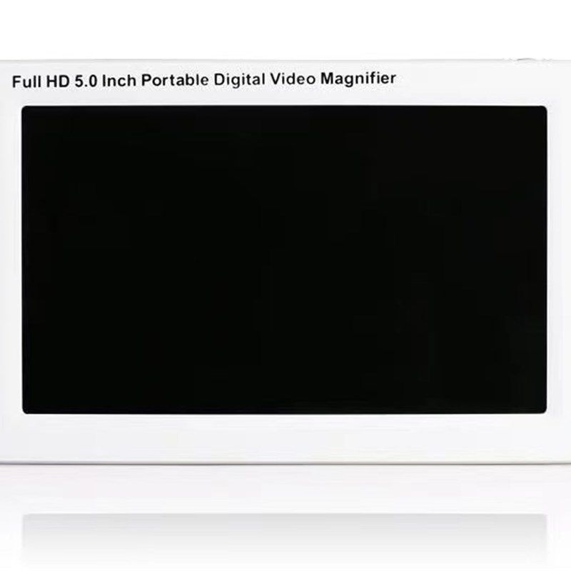 300万高清5寸屏电子助视器手持式字体放大镜低视力老人学生阅读器