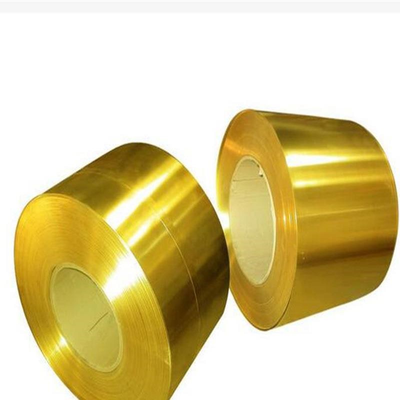 直供H62黄铜薄板 镀锡镀镍铜带黄铜皮0.1 0.2 0.3 0.5 1 2mm