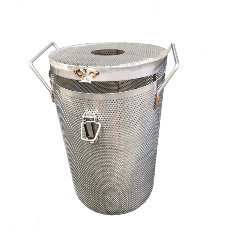 316不锈钢水泵过滤网罩潜水泵防护网304不锈钢滚筒X压榨机过滤桶