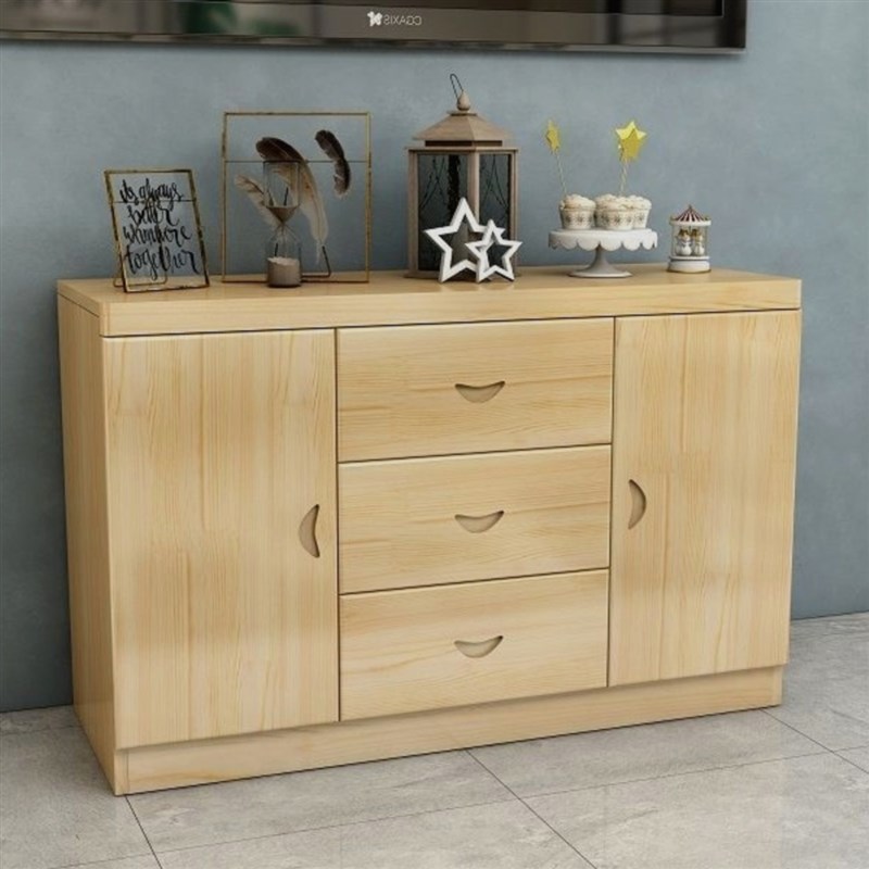 实木电视柜组合松木电视柜小户型简约储物柜矮柜地柜卧室柜餐边柜