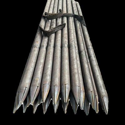 注浆无缝钢花管25/32/42/48/50/60/76/89/108mm超前小导管车丝