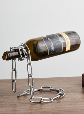 创意红酒架摆件轻奢高档酒t柜装饰品客厅红酒架子家用葡萄酒架斜