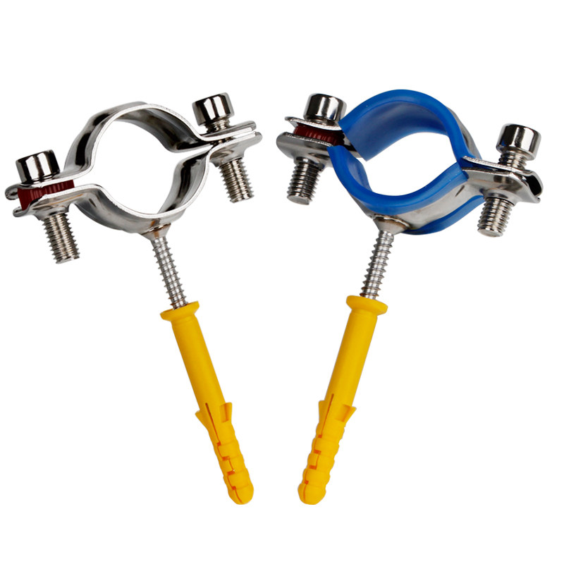 304不锈钢固定管支架膨胀螺钉卡扣夹钢管抱箍管夹水管夹子PPR卡子,纺织面料/辅料/配套,服装加工设备,淘宝优惠券,粉丝福利购,淘宝优惠卷