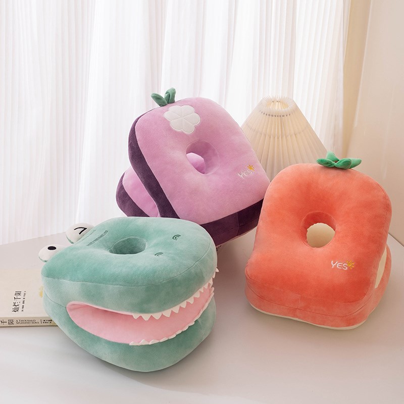 元气动物午e睡枕趴睡枕小学生办公室趴桌子睡觉枕头午休神器夏季