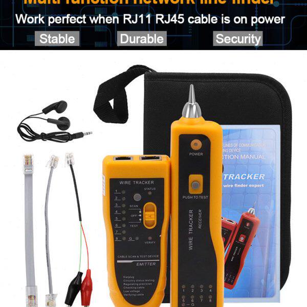 网线仪信号巡线仪寻线器 网络测试器查线寻线仪工具多功能测通断