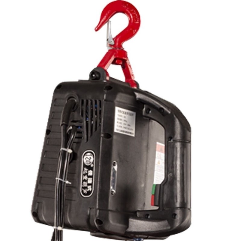 冀鼎微型电动葫芦220V小型吊机200kg19m无线遥控便携式提升机