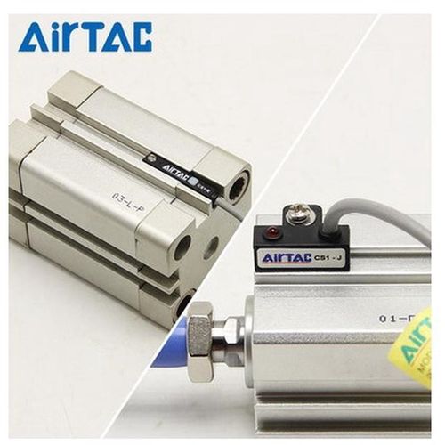 亚德客磁性开关感应气缸位置传感器CS1-F CS1-J CS1-G I U带2米线